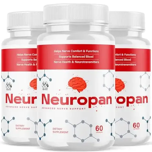 Neuropan nerve comfort capsules bottle, 60 count